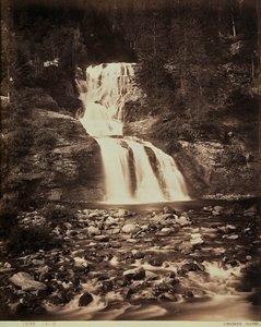 Die Faido-Wasserfälle in der Schweiz