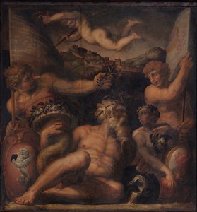 Allegorie von Cortona und Montepulciano, 1563-1565