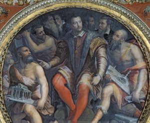 Cosimo I. und seine Künstler, aus der Sala di Cosimo I