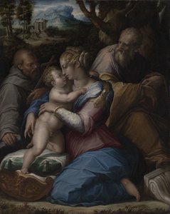 Heilige Familie mit dem heiligen Franziskus von Giorgio Vasari