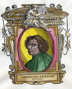 Porträt des Malers Andrea Del Castagno
