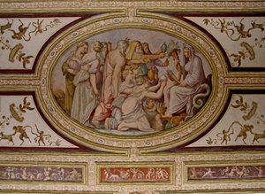 (Detail) Der Mythos von Ceres, Altoviti-Decke, 1553, Fresko