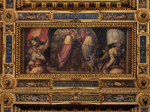 Vereinigung von Florenz und Fiesole von Giorgio Vasari