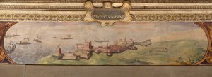 Ansicht von Piombino, 1557-1558