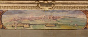 Ansicht von Siena, 1557-1558