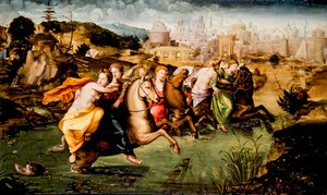 Überquerung des Tiber von Giorgio di (1500 1559) Giovanni