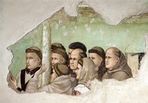 Tod von Bruder Augustinus von Giotto (c.1266 1337)