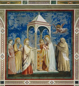 Darstellung Jesu im Tempel (Detail) von Giotto (c.1266 1337)