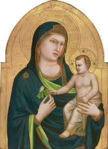 Madonna mit Kind von Giotto di Bondone