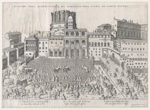 Speculum Romanae Magnificentiae: Päpstlicher Segen