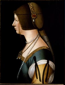 Porträt der Kaiserin Bianca Maria Sforza