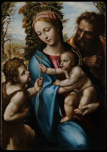 Heilige Familie mit dem jungen Johannes dem Täufer