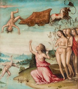 Der Sturz des Phaeton, nach 1500 von Giovanni Antonio Bazzi Sodoma
