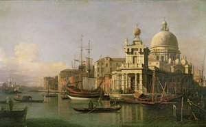 Ansicht der Dogana und Santa Maria della Salute