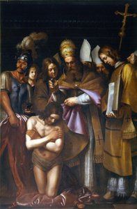Die Taufe Konstantins, erstes Drittel des 17. Jahrhunderts