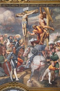 Kreuzigung (Detail) von Giovanni Antonio Pordenone