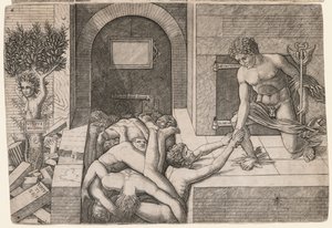 Allegorie der Rettung der Menschheit: Virtus Deserta