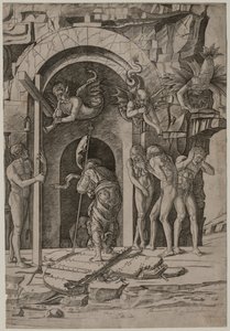 Abstieg in den Limbus von Giovanni Antonio da Brescia