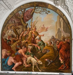 Römische Beute zu Füßen von Claudius Civilis
