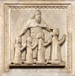 Vier Stifter und Sankt Peter