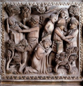 Darstellung des Martyriums von Peter von Verona