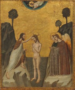 Die Taufe Christi, ca. 1335