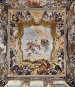Decke des Ballsaals des Dugnani-Palastes