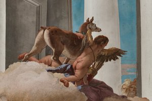 Palazzina, Eingangshalle: "Das Opfer der Iphigenie" (Detail)