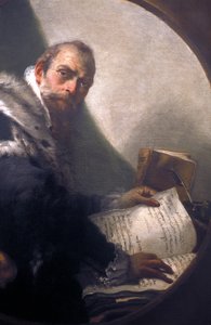 Tiepolo Kunstwerk, Accademia de Concordi, Rovigo, Venetien, Italien