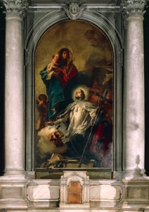 Die Jungfrau erscheint dem heiligen Johannes von Nepomuk