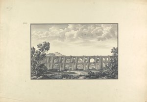 Ansicht des Maglova-Aquädukts