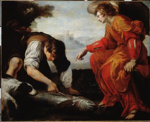 Tobias trifft den Erzengel Raphael
