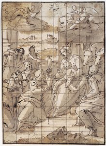 Anbetung der Könige von Giovanni Battista Castello