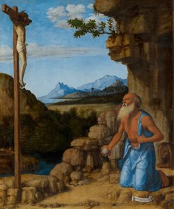 Der heilige Hieronymus in der Wildnis