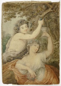 Bacchus und Jungfrau