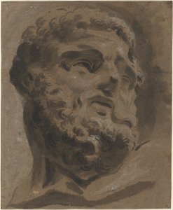 Bärtiger Kopf nach dem Antiken von Giovanni Battista Cipriani