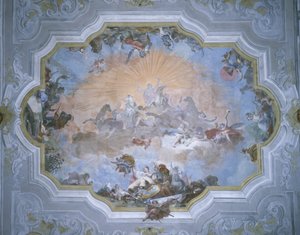 Vier Ecken der Welt, Decke des Ballsaals