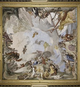 Das Opfer der Iphigenie von Giovanni Battista Crosato