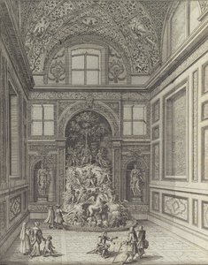 Stanza de Venti im Teatro di Belvedere di Frascati von Giovanni Battista Falda