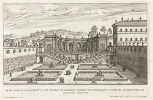 Gärten der Villa Mondragone in Frascati
