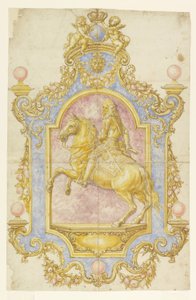 Wanddekoration für Cosimo III. de