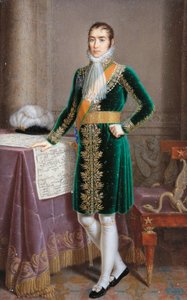 Porträt von Eugene de Beauharnais (Paris von Giovanni Battista Gigola