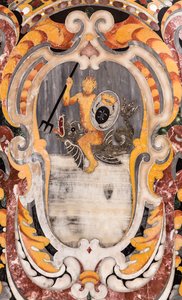 Kathedrale von San Cataldo, Kapelle von San Cataldo, Altar des Heiligen, Detail, Taranto, Apulien von Giovanni Battista Lombardelli