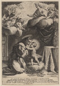 Heiliger Antonius von Padua von Giovanni Battista Mercati