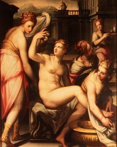 Bathseba beim Baden