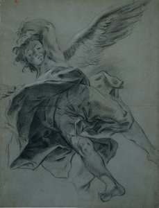 Ein fliegender Engel recto, 1723-1727