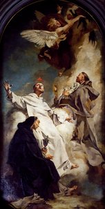 Heilige Vinzenz, Hyazinth und Bertrand von Giovanni Battista Piazzetta