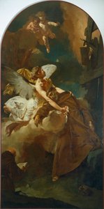 Die Ekstase des Hl. Franziskus, von Giovanni Battista Piazzetta (1682-1754) von Giovanni Battista Piazzetta