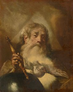 Der ewige Vater, um 1750 von Giovanni Battista Piazzetta