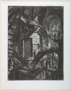 Carceri-Serie, Platte III von Giovanni Battista Piranesi